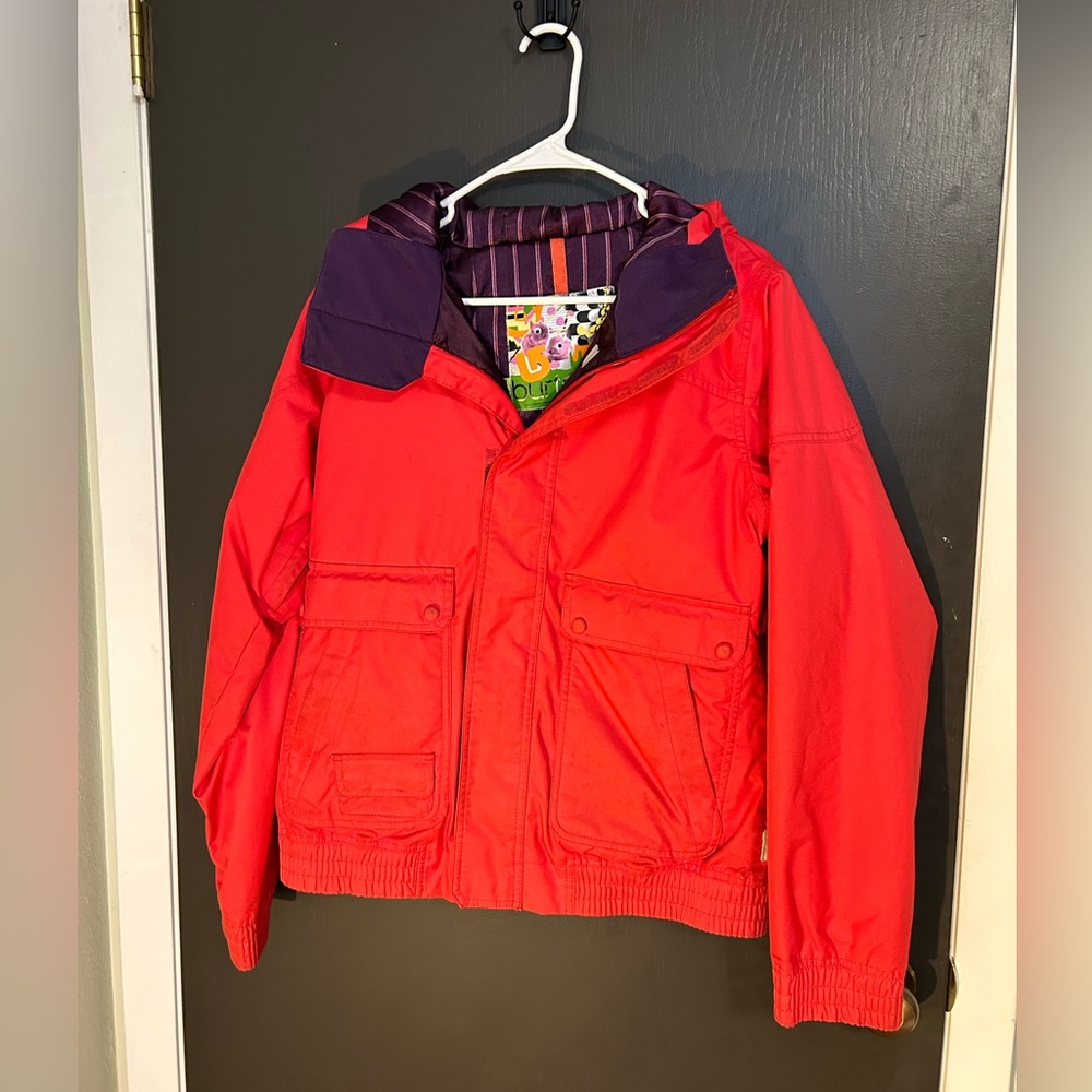 Burton Red Snow Jacket, size Medium